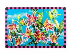 Tovaglietta rettangolare in polipropilene&nbsp;FLOWERS WITH HOLES | Tovaglietta - SELETTI