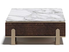 Tavolino basso in marmo e legno GRAND R - CAPITAL COLLECTION IS A BRAND OF ATMOSPHERA