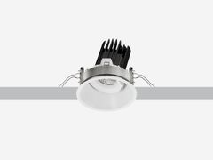 Faretto orientabile rotondo da incasso in alluminio riciclato&nbsp;LASER EVO RECESSED DOUBLE ADJUSTABLE  - IGUZZINI ILLUMINAZIONE