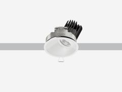 Faretto rotondo da incasso in alluminio riciclato&nbsp;LASER EVO RECESSED TILTED  - IGUZZINI ILLUMINAZIONE