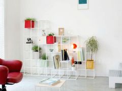 Libreria componibile in alluminio&nbsp;IPOT AD HOC BOOKCASE - SUPERCAKE