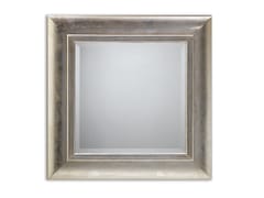Specchio quadrato con cornice foglia argento JAMES - DEVON&DEVON