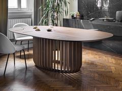 Tavolo ovale in legno&nbsp;JUICE | Tavolo ovale - MINIFORMS