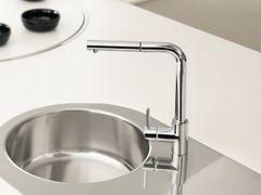 Miscelatore da cucina con doccetta estraibile&nbsp;HITECH 269 - QUADRO