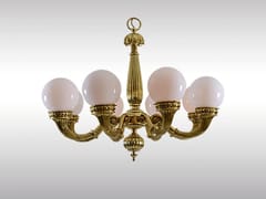 Lampadario in ottone in stile classico LNDERBANK1 - WOKA LAMPS VIENNA