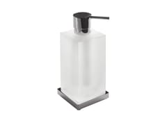 Dispenser sapone in vetro acidato LOOK B9317 | Dispenser sapone - COLOMBO DESIGN
