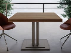 Tavolo da riunione in legno con base in metallo MAGNUM | Tavolo da riunione - MOBILPREF