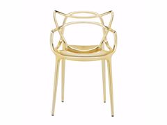 Sedia in stile moderno con braccioli&nbsp;MASTERS Gold | KARTELL - ARCHIPRODUCTS.COM