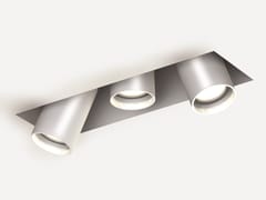 Faretto a LED rettangolare in metallo da incasso MINI SIGHT 3M - LUCIFERO'S