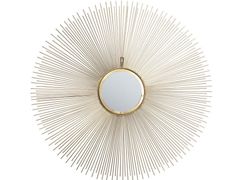 Specchio rotondo da parete&nbsp;SUNBEAM | Specchio - KARE-DESIGN