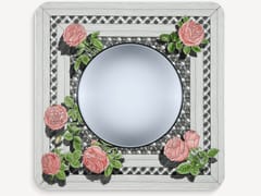 Specchio con cornice MUSCIARABIA CON ROSE - FORNASETTI
