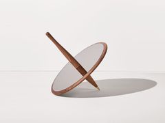 SCULTURA / SPECCHIO IN NOCE&nbsp;PEONZA - COMPLEMENTOS DEL TIEMPO