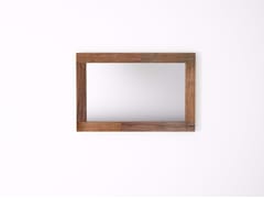 Specchio rettangolare da parete con cornice ORGANIK OR34-TMH | Specchio - KARPENTER