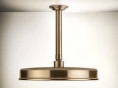 Soffione doccia a soffitto in metallo con braccio VENTI20 | Soffione doccia - GESSI