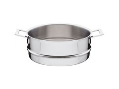 Cestello per cottura a vapore in acciaio inox&nbsp;POTS&PANS | Cestello per cottura a vapore - ALESSI