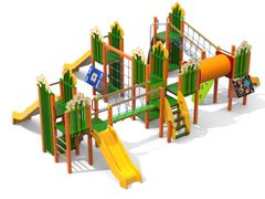 Struttura ludica in polietilene&nbsp;PRATERIA MAXI - STILEURBANO