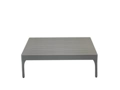 Tavolino da giardino quadrato in alluminio INFINITY - ETHIMO