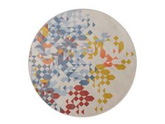 Tappeto rotondo Jacquard stampato a tessitura&nbsp;SAPORE DI MARE NEW | Tappeto rotondo - MEMEDESIGN