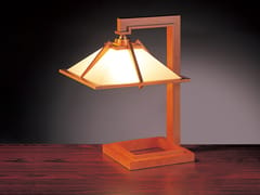 Lampada da tavolo in legno e acrilico TALIESIN® 1 TABLE - YAMAGIWA CORPORATION