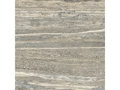 Pavimento/rivestimento in gres porcellanato effetto pietra TRASTEVERE VIBRATO GREY - CERAMICA FIORANESE