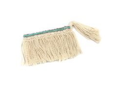 Borsa in cotone&nbsp;TURQUOISE MACRAME - BAZAR BIZAR