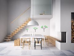 Scala a giorno autoportante modulare in acciaio e legno&nbsp;UNIKA 030 - FONTANOT