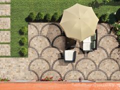 Pavimento per esterni in gres porcellanato effetto pietra&nbsp;VALERIA BEIGE - CERAMICA RONDINE