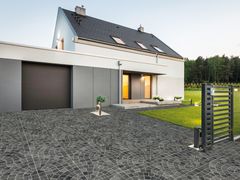 Pavimento per esterni in gres porcellanato effetto pietra&nbsp;VALERIA GRAFITE - CERAMICA RONDINE