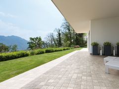 Pavimento per esterni in gres porcellanato effetto pietra&nbsp;VALERIA MANDORLA - CERAMICA RONDINE