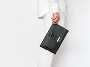 Leather gadget case ÉTUI II By YUL