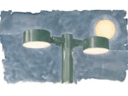 ACELUM by Aldo Bernardi - Testa palo a LED in ottone - 6