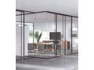 3-6-9 by ESTEL GROUP - Parete mobile in vetro temperato per ufficio - 12
