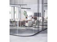 3-6-9 by ESTEL GROUP - Parete mobile in vetro temperato per ufficio - 11