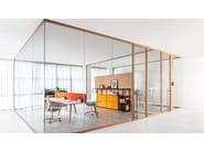 3-6-9 by ESTEL GROUP - Parete mobile in vetro temperato per ufficio - 2