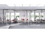 3-6-9 by ESTEL GROUP - Parete mobile in vetro temperato per ufficio - 7