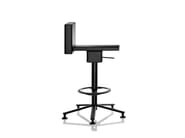 360° by Magis - Sgabello ufficio girevole ad altezza regolabile per disegnatore - 4