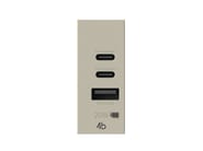 4BUSB20WCCA.V30 by 4 BOX - Alimentatore da incasso USB per serie civile - 2