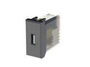 4B.HS.USB by 4 BOX - Alimentatore da incasso USB 2.1 per serie civile