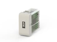 4B.N.USB by 4 BOX - Alimentatore da incasso USB 2.1 per serie civile