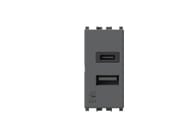 4B.V19.USB.30 by 4 BOX - Alimentatore da incasso USB 3.0 per serie civile - 2