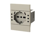 4BUSBP503.KM by 4 BOX - Presa elettrica a 3 moduli con USB