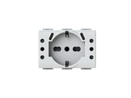 4BUSBP503.N by 4 BOX - Presa elettrica a 3 moduli con USB - 2