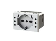 4BUSBP503.V14 by 4 BOX - Presa elettrica a 3 moduli con USB