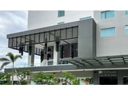 A-150 by Saxun - Frangisole in alluminio - 2