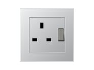 A 550 - BRITISH STANDARD by JUNG - Presa elettrica in plastica