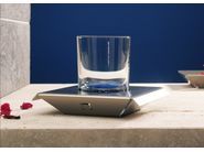 ARFUKA Portaspazzolino In Acciaio Inox Con 5 Slot E 2 Bicchieri Per Bagno - 4