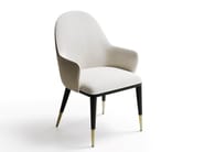 ADELE by Capital Collection - Sedia in tessuto con braccioli - 2 ADELE by Capital Collection - Sedia in tessuto con braccioli - 2