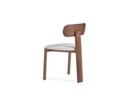 MARAIS by AMPM - Sedia in noce con seduta in tessuto - 3