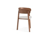 MARAIS by AMPM - Sedia in noce con seduta in tessuto - 4