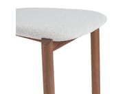 MARAIS by AMPM - Sedia in noce con seduta in tessuto - 5